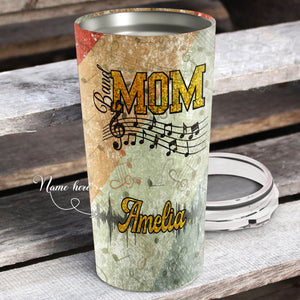 I'm Not Retired Singing Karaoke Is Hard Work - Band Mom Personalized Tumbler - Mother's Day Gift, Mom Tumbler, Mom Cup