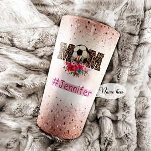 Mom Soccer I'm Raising Mine Personalized Tumbler - Mother's Day Gift, Mom Tumbler, Mom Cup