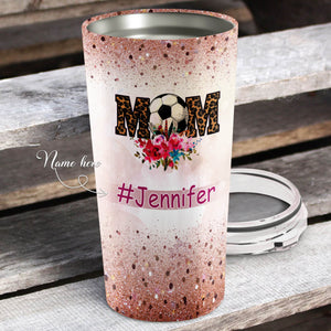 Mom Soccer I'm Raising Mine Personalized Tumbler - Mother's Day Gift, Mom Tumbler, Mom Cup