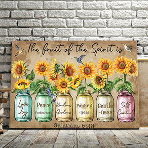 Jesus The Fruit Of The Spirit Is Love Joy Peace, God Canvas, Wall-art Canvas