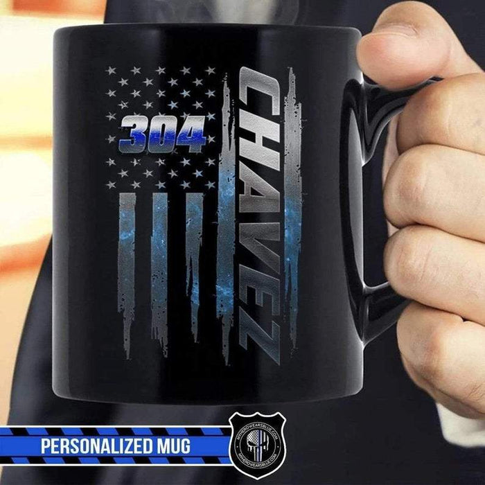 Black 15 Oz Mug, Chief Mugs