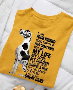 I am your friend your partner your great dance, Dogs T-shirt