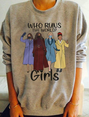 Who runs the world? – Girls T-shirt, Gift for her