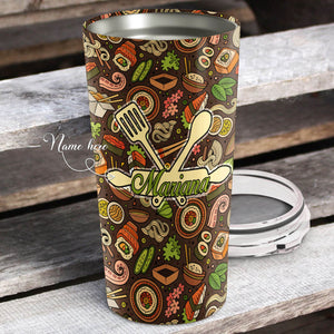 There Are Not Many Thing Love More Than Cooking Personalized Tumbler - Mother's Day Gift, Mom Tumbler, Mom Cup