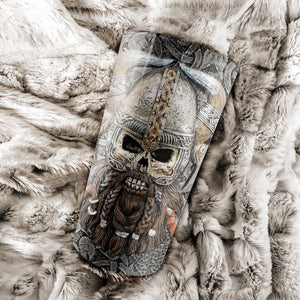 Viking Skull Tumbler, Personalized Tumbler