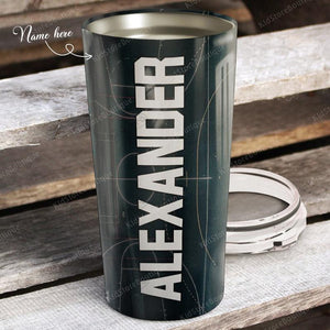 Personalized Funny Basketball Is Calling I Must Go Stainless Steel Tumbler - Best Gifts for Cat Lover