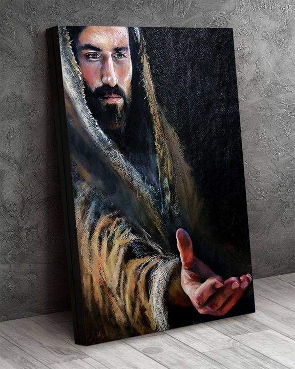 Jesus Prayed To His Father Canvas, Christian Canvas, God Canvas, Wall Art